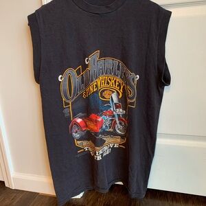 Harley Davidson 1988 single stitch sleeveless tank
